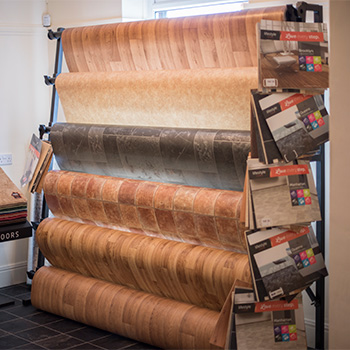 good selection of our vinyl flooring at Stores 4 Floors in our Pontyclun showroom